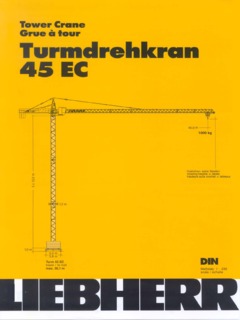 Liebherr 45 EC Specifications