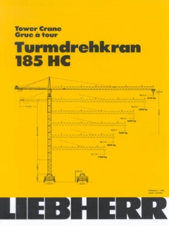 Liebherr 185 HC Specifications