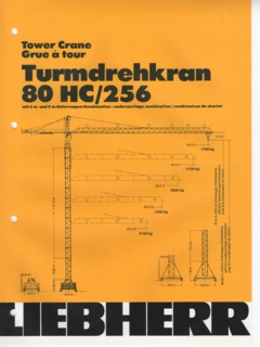 Liebherr 80 HC/256 Specifications