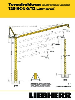 Liebherr 125 HC-L 6/12 Litronic Specifications