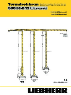 Liebherr 380 EC-B 12 Litronic Specifications