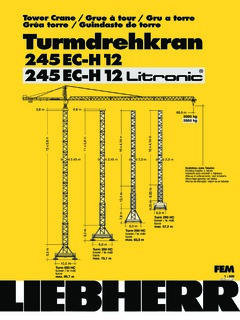 Liebherr 245 EC-H 12 Specifications
