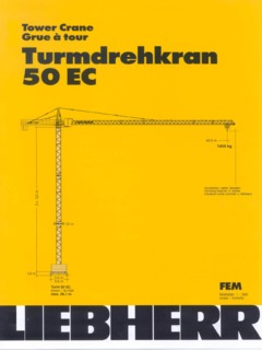 Liebherr 50 EC Specifications