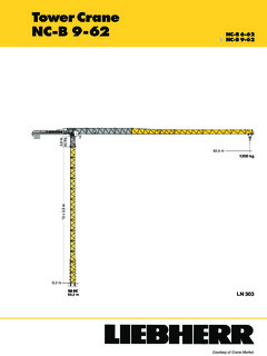 Liebherr NC-B 9-62 Specifications
