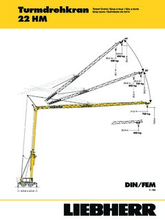 Liebherr 22 HM Specifications