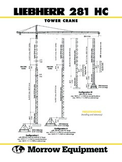 Liebherr 281 HC Specifications