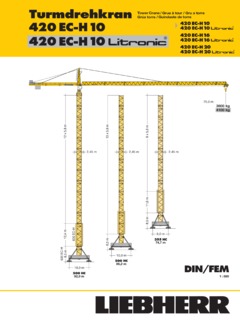 Liebherr 420 EC-H 10 Litronic Specifications