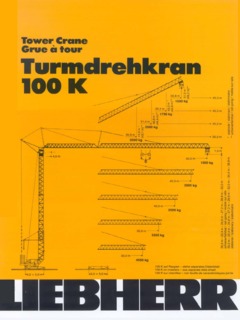 Liebherr 100 K Specifications