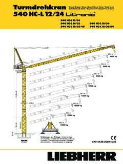 Liebherr 540 HC-L 12/24 Litronic Specifications