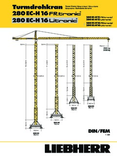 Liebherr 280 EC-H 16 Litronic Specifications
