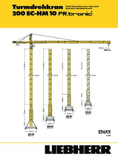 Liebherr 200 EC-HM 10 FR.tronic Specifications