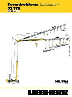 Liebherr 32 TTR Specifications