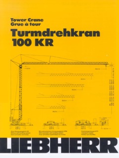 Liebherr 100 KR Specifications