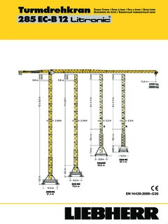 Liebherr 285 EC-B 12 Litronic Specifications