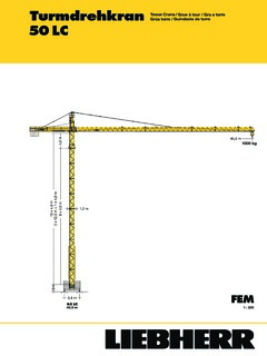 Liebherr 50 LC Specifications
