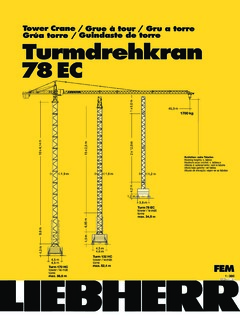 Liebherr 78 EC Specifications