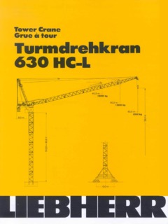 Liebherr 630 HC-L Specifications