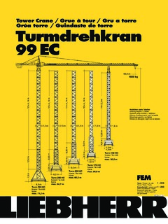 Liebherr 99 EC Specifications