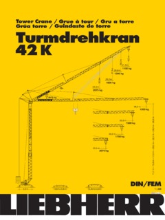 Liebherr 42 K Specifications