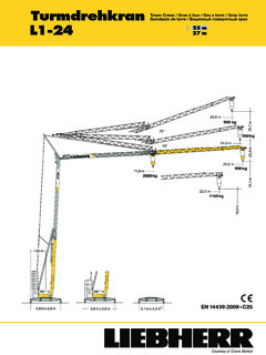 Liebherr L1-24 Specifications