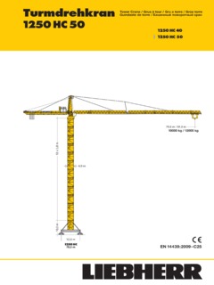Liebherr 1250 HC 50 Specifications