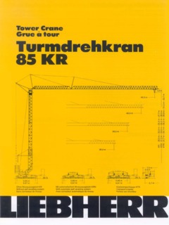 Liebherr 85 KR Specifications