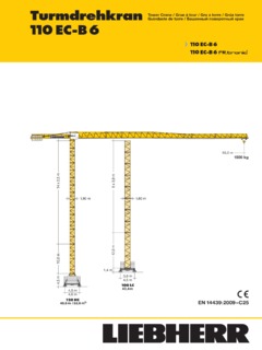 Liebherr 110 EC-B 6 Specifications