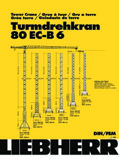 Liebherr 80 EC-B 6 Specifications