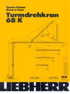 Liebherr 68 K Specifications