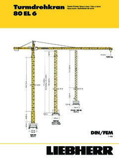 Liebherr 80 EL 6 Specifications