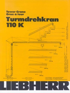 Liebherr 110 K Specifications