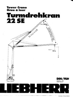 Liebherr 22 SE Specifications