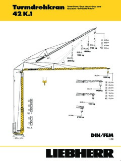 Liebherr 42 K.1 Specifications