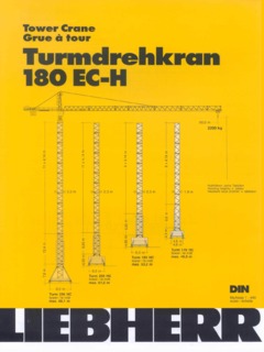 Liebherr 180 EC-H Specifications