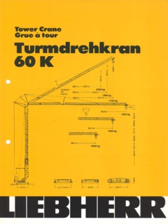 Liebherr 60 K Specifications