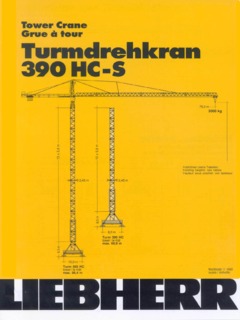 Liebherr 390 HC-S Specifications
