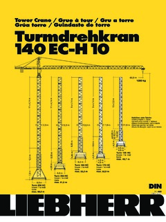 Liebherr 140 EC-H 10 Specifications