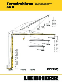 Liebherr 56 K Specifications