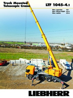 Liebherr LTF 1045-4.1 Specifications