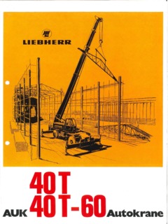 Liebherr AUK 40T-60 Specifications