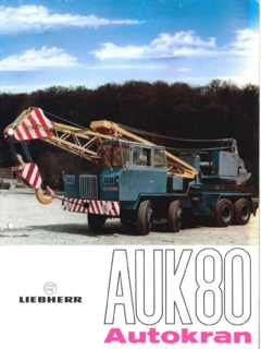 Liebherr AUK 80 Specifications