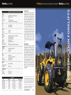 LiftKing LK6P Specifications