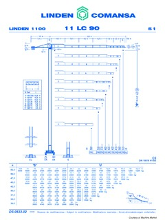 Comansa 11 LC 90 5t Specifications
