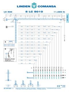 Comansa 5 LC 5010 Specifications