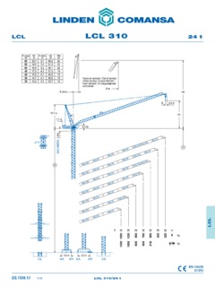 Comansa LCL 310 Specifications