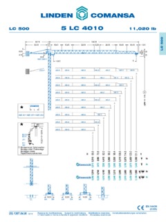 Comansa 5 LC 4010 Specifications