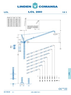 Comansa LCL 280 Specifications