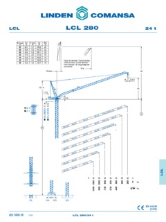 Comansa LCL 280 Specifications