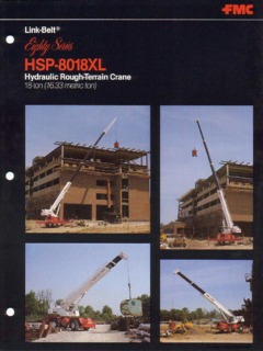Link-Belt HSP-8018XL Specifications