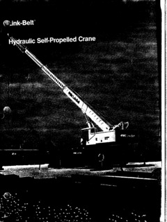 Link-Belt HSP-22 Specifications